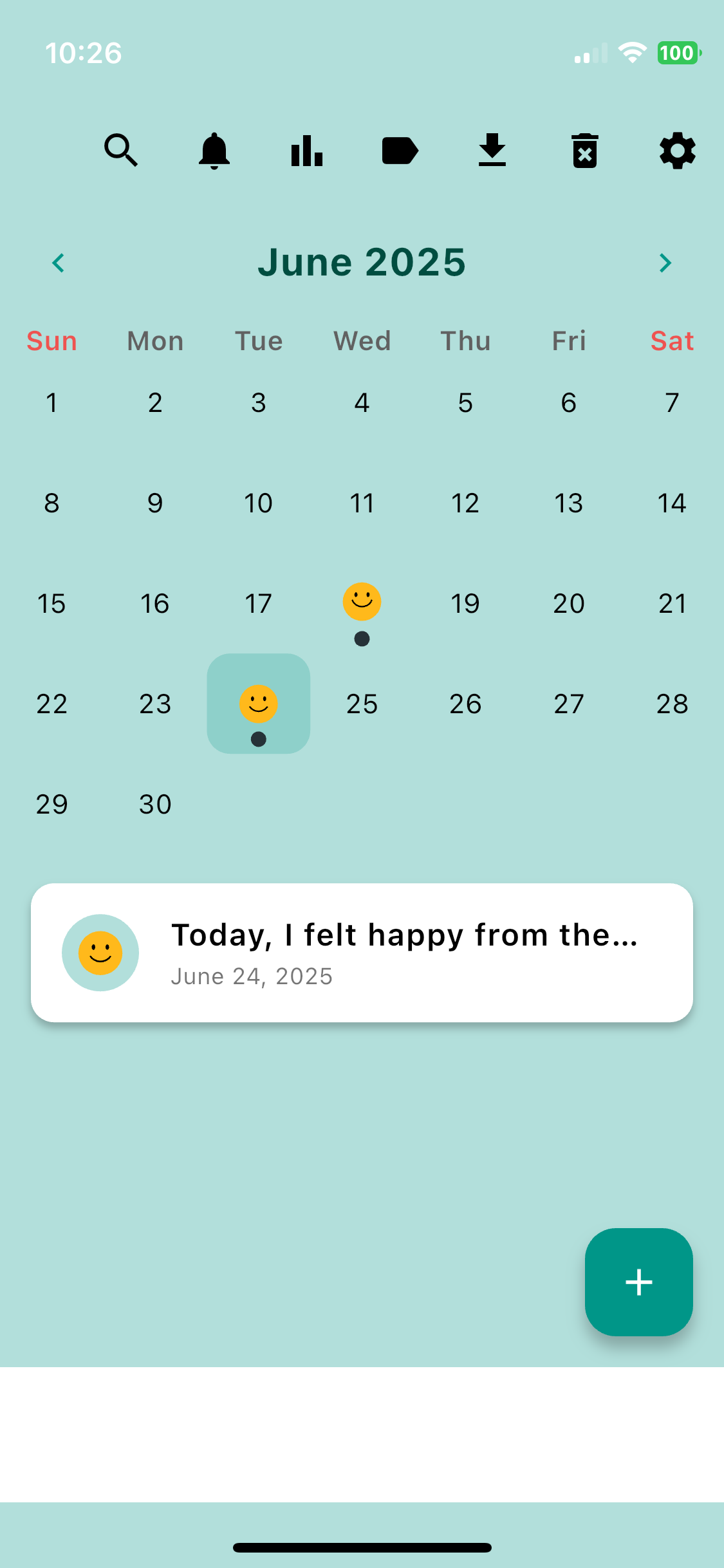 Calendar View